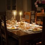 dinner, table, home, table setting, dining, celebration, elegant, interior, candles, dinner, dinner, dinner, dinner, dinner
